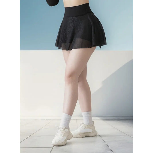 Falda Short Legging Lycra Colombiana Gala Sport Elite Pole Ch/m