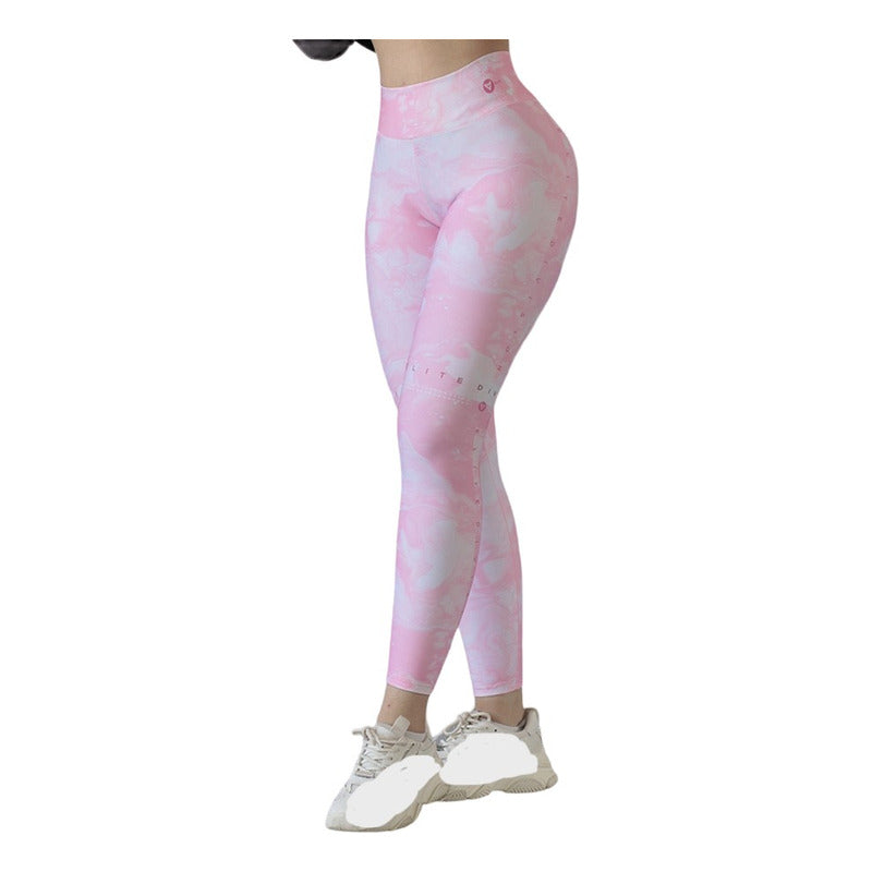 Legging Deportivo Lycra Colombiana Gala Sport Elite Blossom