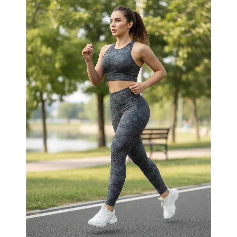 Legging Lycra Colombiana Gala Sport Elite Push Up Ajyu Ch/m