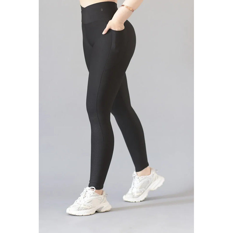 Legging Deportivo Lycra Colombiana Gala Sport Elite Blue