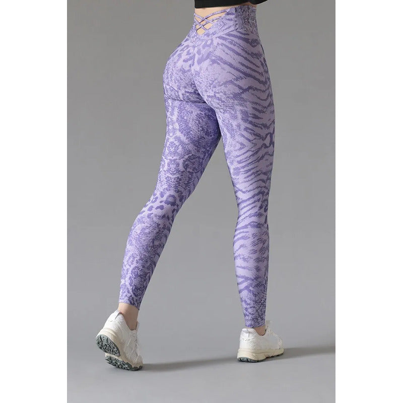 Legging Deportivo Lycra Colombiana Gala Sport Push Up Turque G/xg