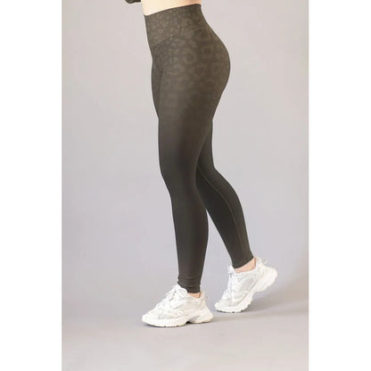 Legging Deportivo Lycra Colombiana Gala Sport Push Up Nuez