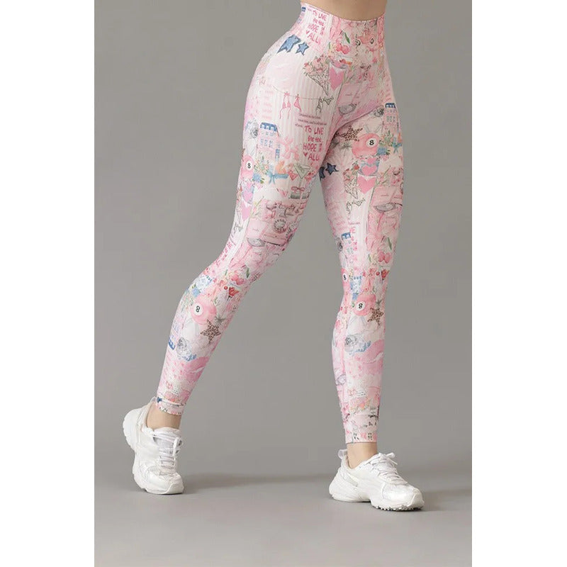 Legging Deportivo Lycra Colombiana Gala Sport Elite Kobe