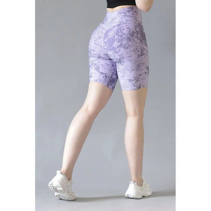 Biker Short Deportivo Colombiano Gala Sport Elite Glam Lila Push Up Biker 7444 Design Ch/m
