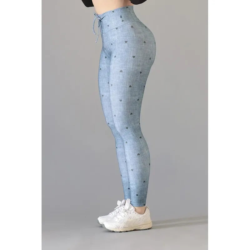 Legging Deportivo Lycra Colombiana Gala Sport Push Up Ube