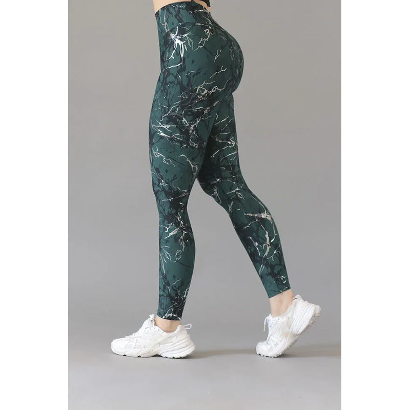 Legging Deportivo Lycra Colombiana Gala Sport Elite Herbal