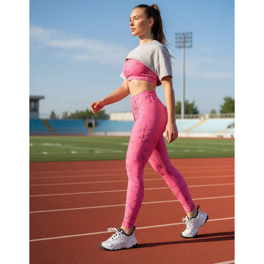 Legging Deportivo Lycra Colombiana Gala Sport Elite Red