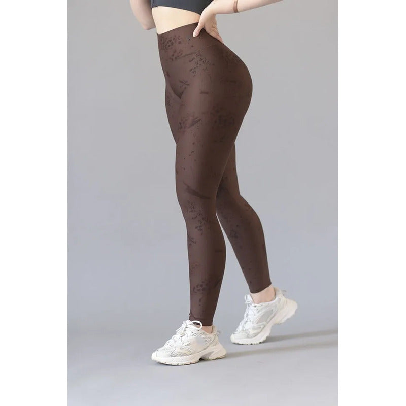 Legging Lycra Colombiana Galasport Elite Pushup Pocket Verde