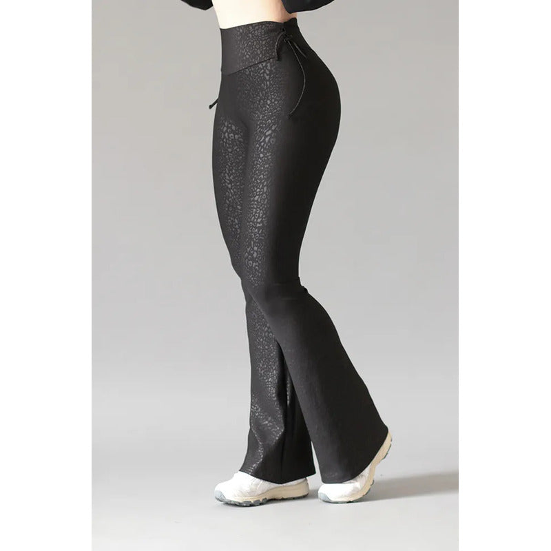 Legging Deportivo Lycra Colombiana Gala Sport Elite Grey Negro Push Up Prp Acm Manf Negra Ch/m