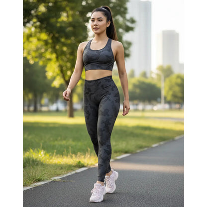Legging Deportivo Lycra Colombiana Gala Sport Elite Marble