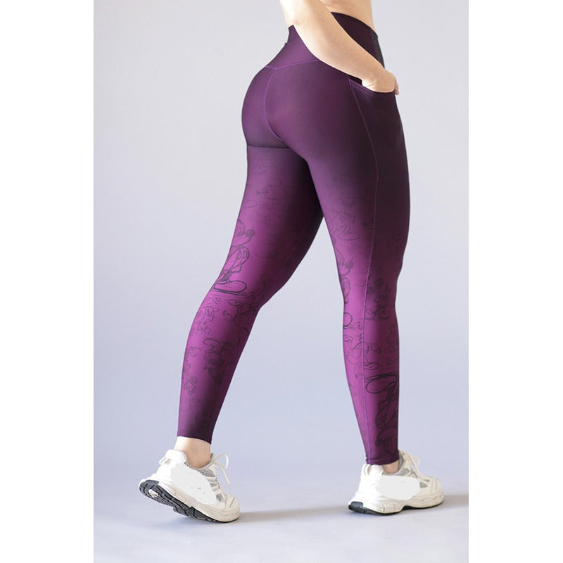 Legging Deportivo Lycra Colombiana Gala Sport Elite Court