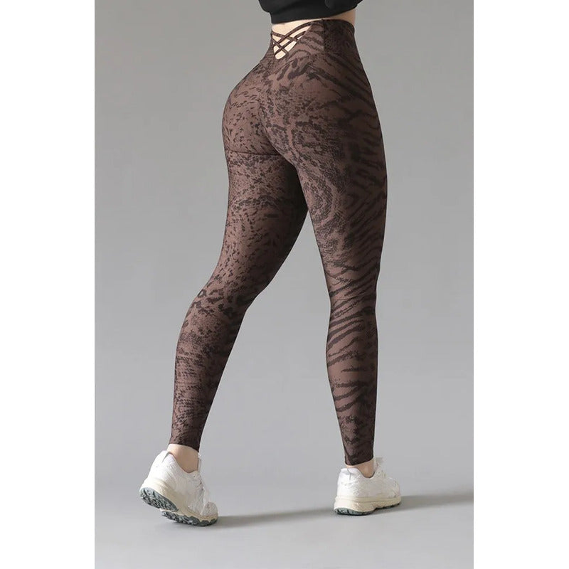Legging Deportivo Lycra Colombiana Gala Sport Push Up Turque G/xg