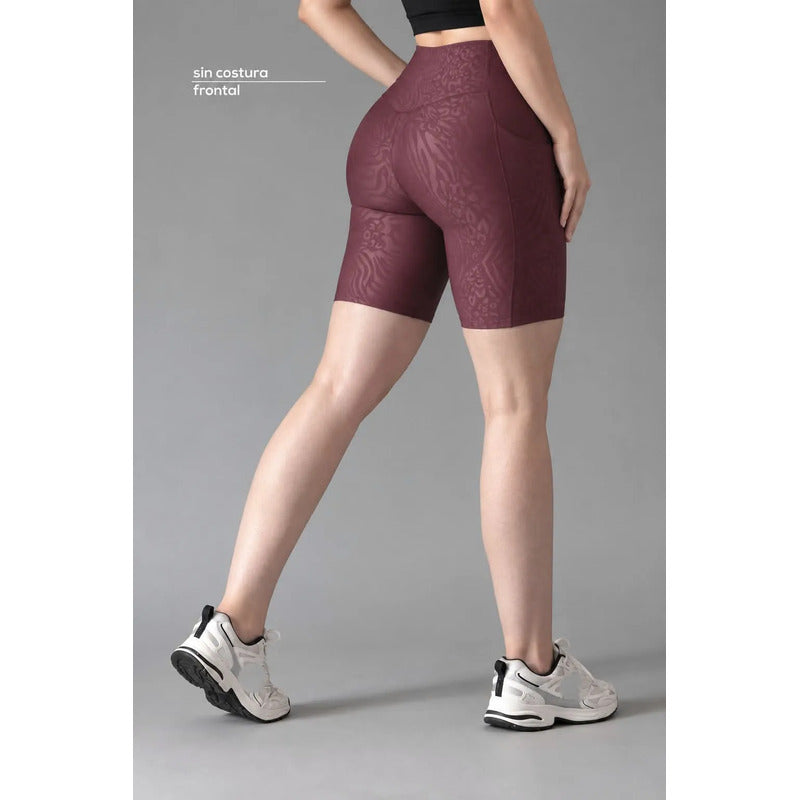 Short Deportivo Lycra Colombiana Gala Sport Elite Race Rosa Oscuro Bikbosf Lyon Rosa Eg Ch/m