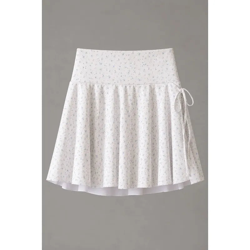 Falda Short Deportivo Lycra Colombiana Gala Sport  Blakberry Blanco Falda Short Crown Lycra Soft 7436 Ch/m