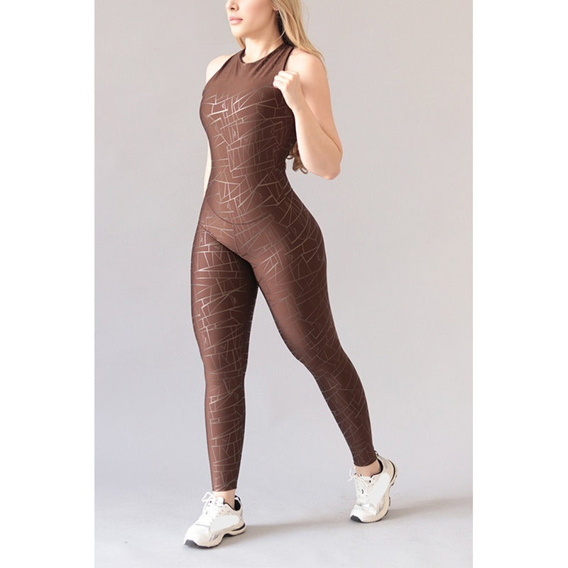 Legging Jumpsuit Lycra Colombiana Gala Sport Enterizo Clear