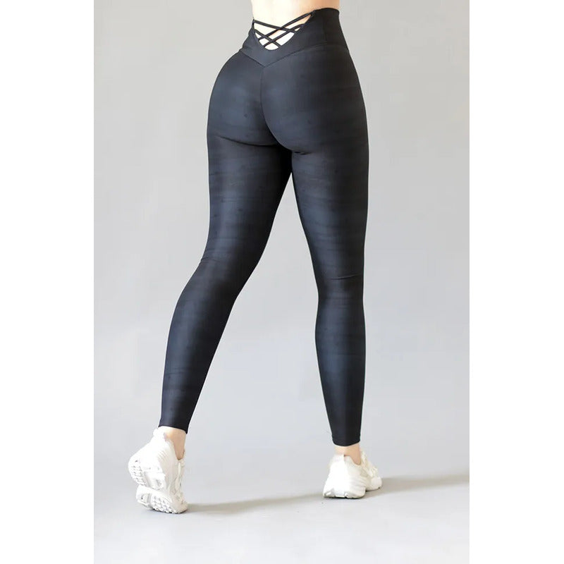 Legging Deportivo Lycra Colombiana Gala Sport Push Up Akram