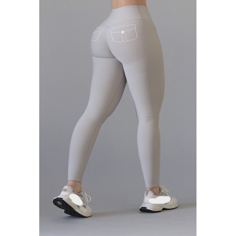 Legging Deportivo Lycra Colombiana Gala Sport Push Up Lea