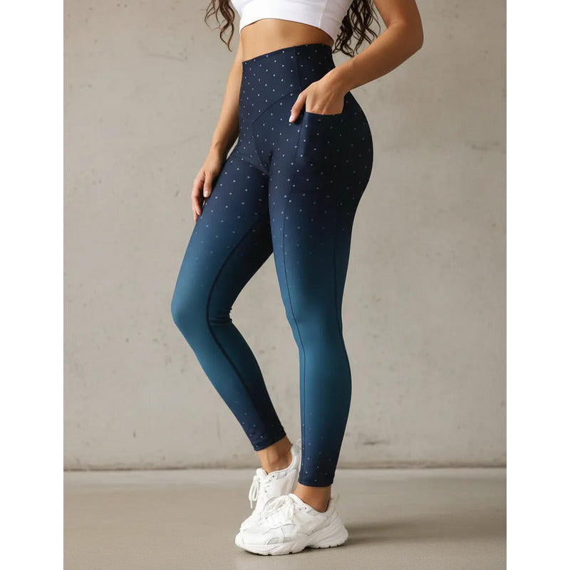 Legging Deportivo Lycra Colombiana Gala Sport Elite Organic