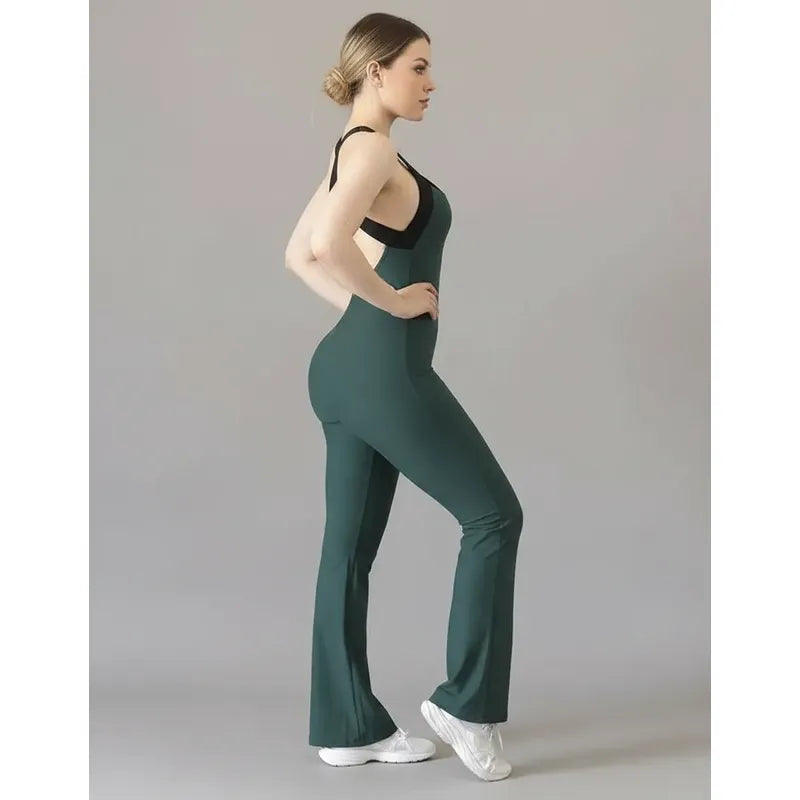 Legging Jumpsuit Lycra Colombiana Gala Sport Enterizo Clear