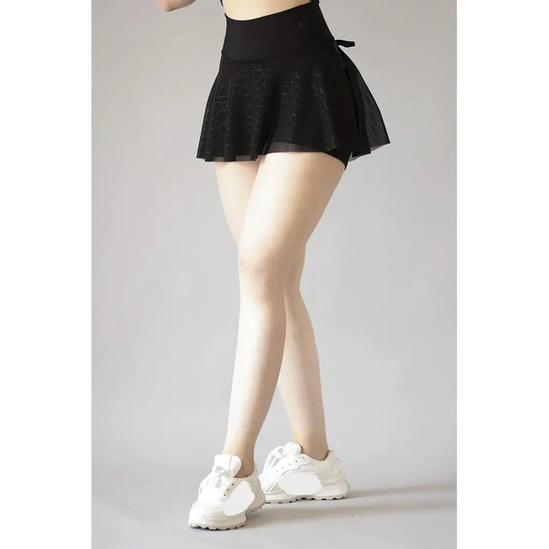 Falda Short Legging Lycra Colombiana Gala Sport Elite Pole Ch/m