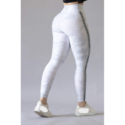 Gala Sport Elite Silver Colombian Lycra Sports Leggings
