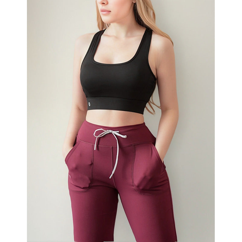 Top Lycra Deportiva Gala Sport Alto Impacto Diamond Rose