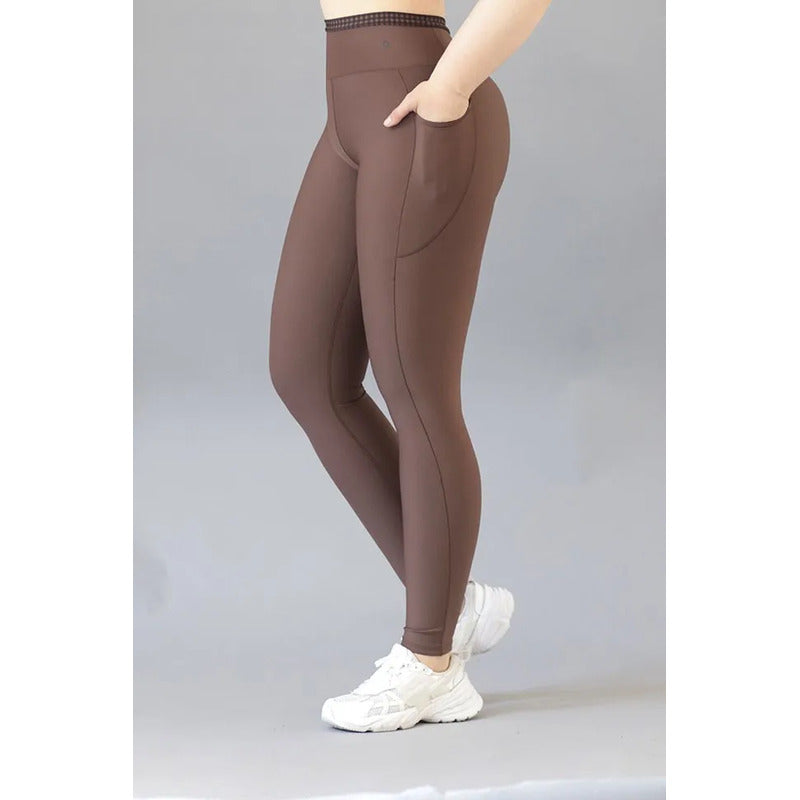 Legging Deportivo Lycra Colombiana Galasport Elt Décroît 109