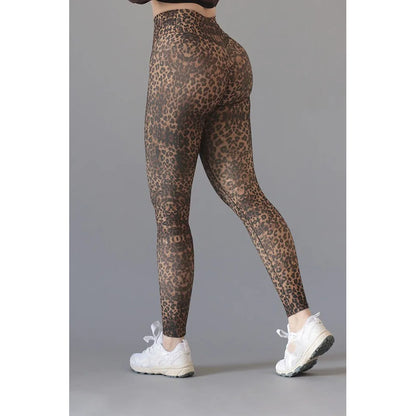 Legging Deportivo Lycra Colombiana Gala Sport Push Up Wild Ch/m
