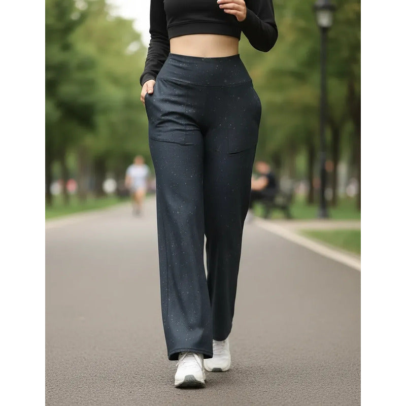 Pants Deportivo Gala Sport Fany Azul Oscuro Pants S2 Dul F Azul P Ch/m