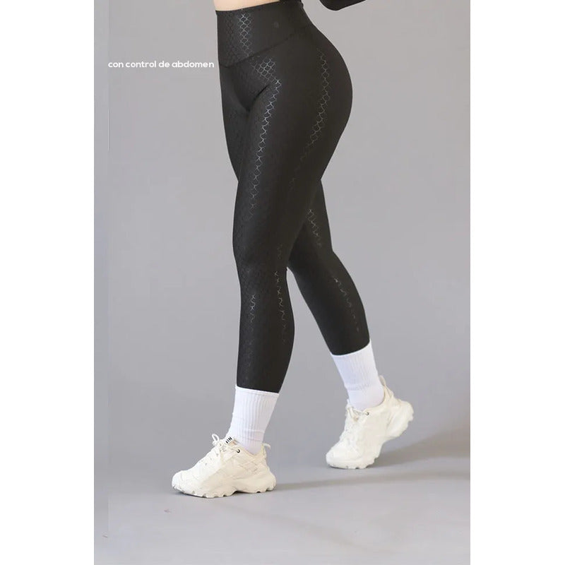 Legging Deportivo Lycra Colombiana Gala Sport Push Up Shei Ch/m