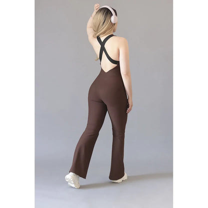 Legging Jumpsuit Lycra Colombiana Gala Sport Enterizo Clear