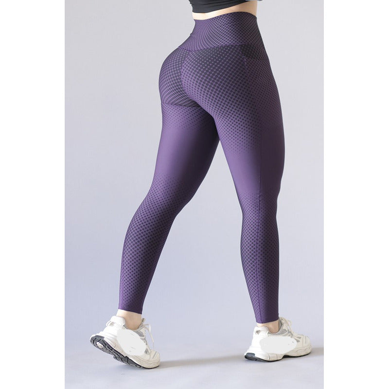 Legging Deportivo Lycra Colombiana Gala Sport Elite Sky