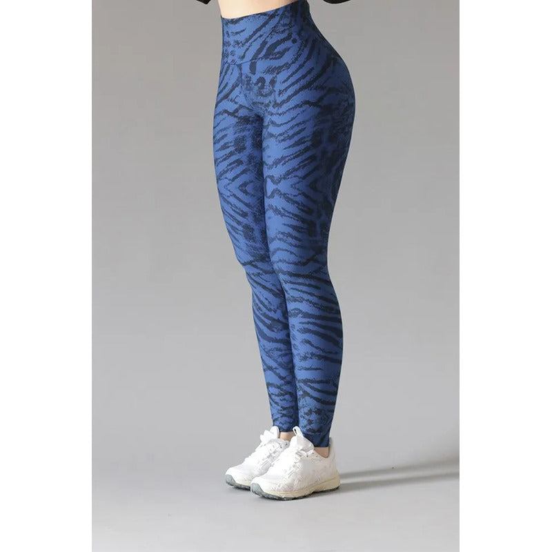 Legging Deportivo Lycra Colombiana Gala Sport Push Up Turque Ch/m