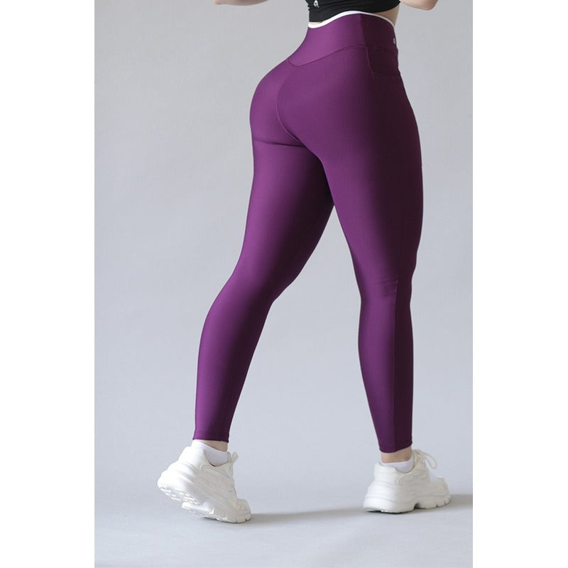 Legging Deportivo Lycra Colombiana Gala Sport Elite Flores