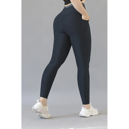 Legging Deportivo Lycra Colombiana Galasport Elt Décroît 109