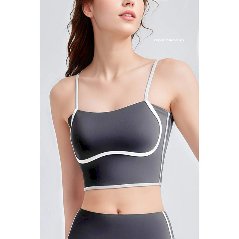 Top Deportivo Lycra Colombiana Gala Sport Elite Camu