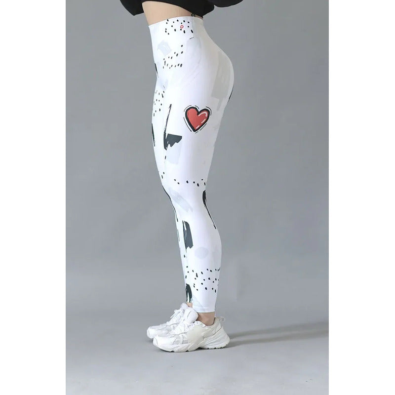 Legging Deportivo Lycra Colombiana Gala Sport Elite Inkblot