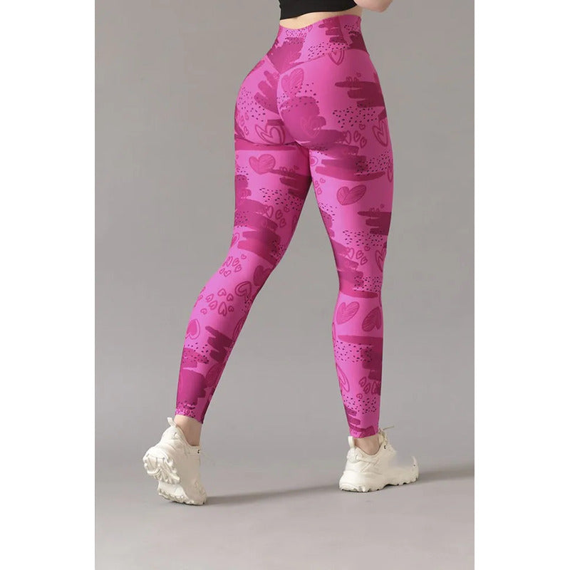 Legging Deportivo Lycra Colombiana Gala Sport Push Up Famous