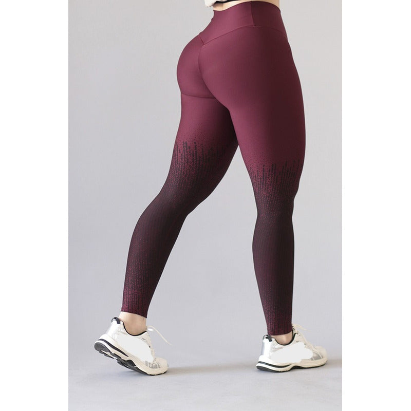 Legging Deportivo Lycra Colombiana Gala Sport Push Up Adib