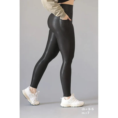 Legging Deportivo Lycra Colombiana Gala Sport Elite 454 Negro Basica Noa Cobra F Negra Ch/m