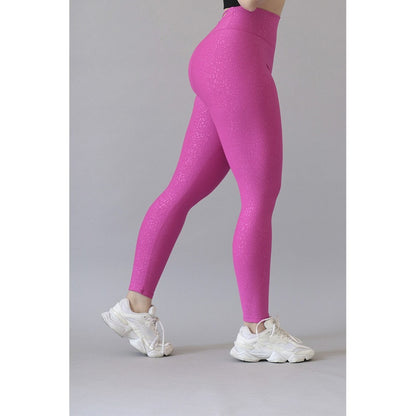 Legging Lycra Colombiana Gala Sport Push Up Pocket Red