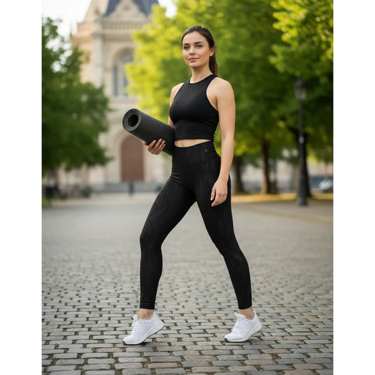 Legging Deportivo Lycra Colombiana Gala Sport Push Up Didy Ch/m