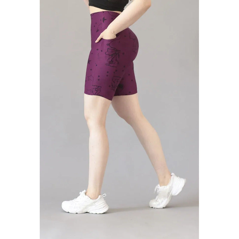Short Deportivo Lycra Colombiana Gala Sport Elite Grey