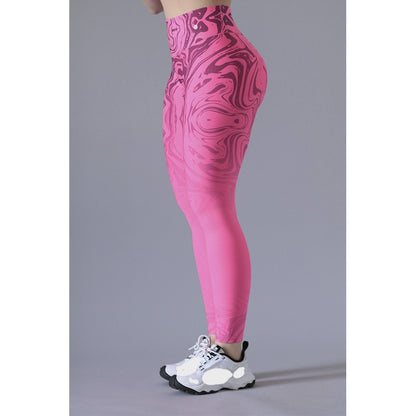 Legging Lycra Colombiana Gala Sport Push Up Pocket Neon