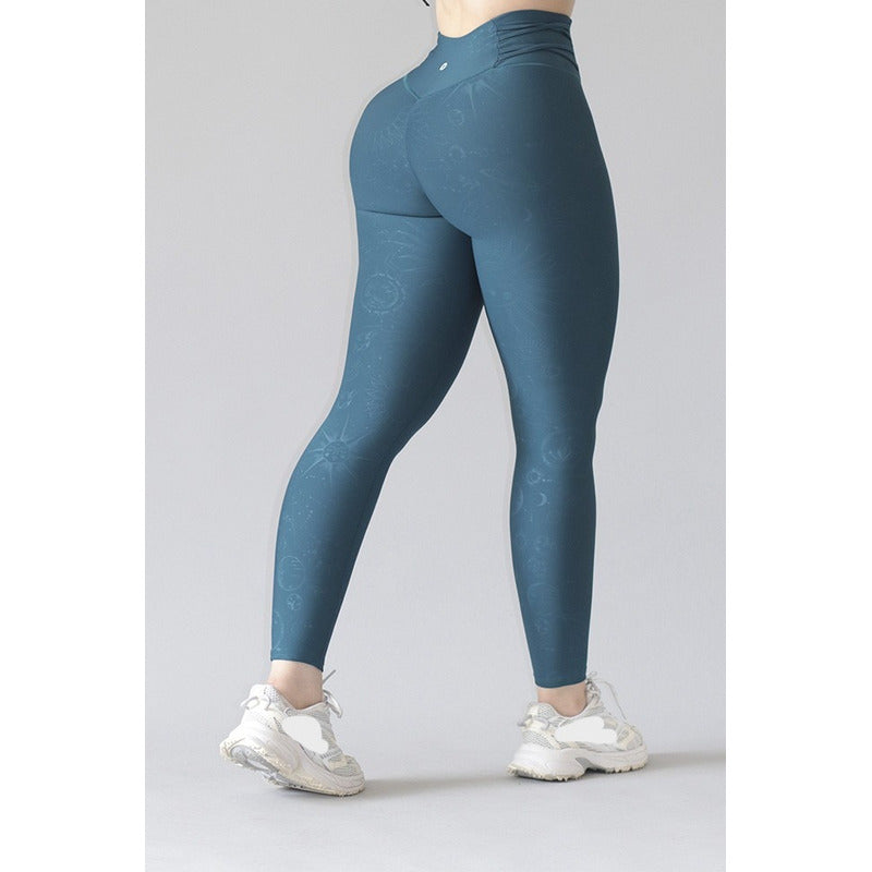 Legging Deportivo Lycra Colombiana Gala Sport Push Up Afri