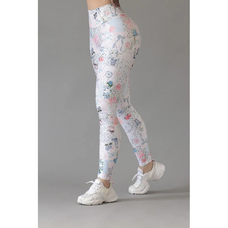 Legging Deportivo Lycra Colombiana Gala Sport Push Up Lara