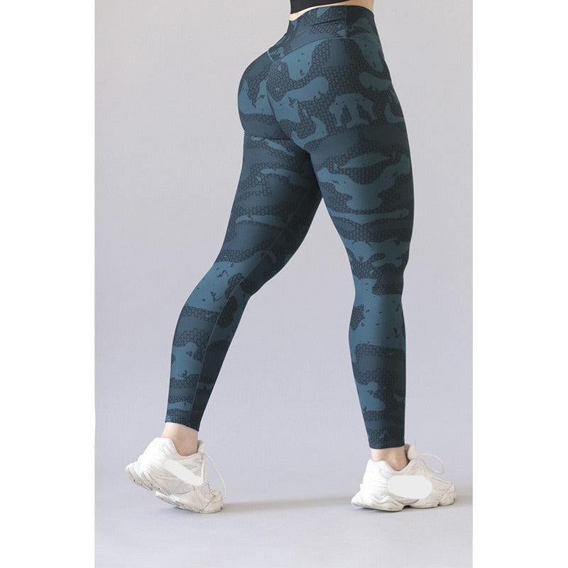 Legging Deportivo Lycra Colombiana Gala Sport Push Up Kira