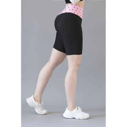 Biker Short Deportivo Colombiano Gala Sport Elite Glam Negro Push Up Biker Negra 7329 G/xg
