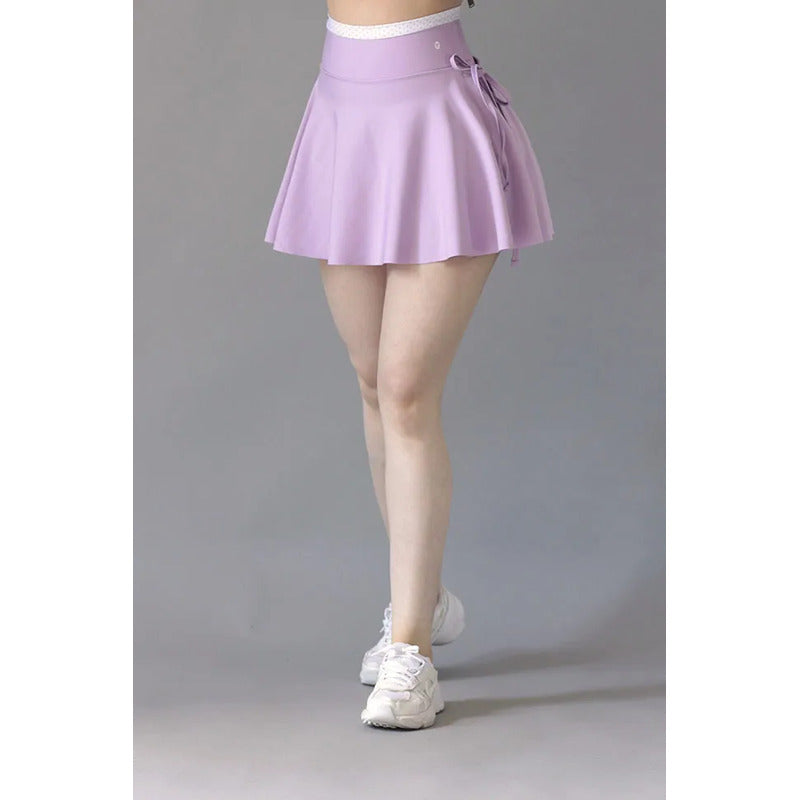 Short Deportivo Lycra Colombiana Gala Sport Pocket Rojo Lila Falda Short Crown B4 Lycra Soft 7382 Ch/m