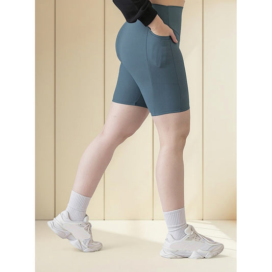 Short Deportivo Lycra Colombiana Gala Sport Pocket Mora